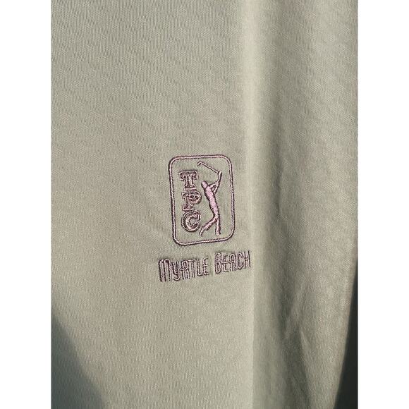 Nike Tiger Woods Collection Mens Polo Shirt Size XL Green Dri Fit *Logo* Golf - Picture 4 of 9